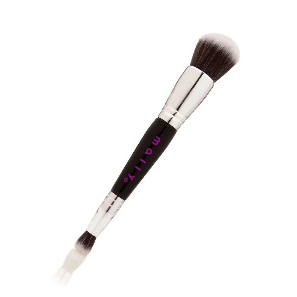 Mally - Beauty‎ Face Double-Ended Makeup Brush - Foundation Concealer - *NEW!*